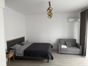 Ένα ή περισσότερα κρεβάτια σε δωμάτιο στο Win 68Studio