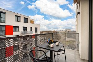 Balkón nebo terasa v ubytování Urban Modern Apartment - AFI Arad