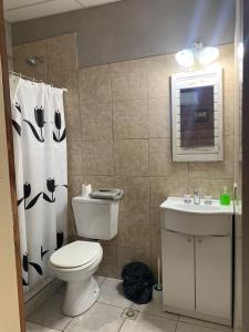 Et badeværelse på LA TRANQUERA DPTOS