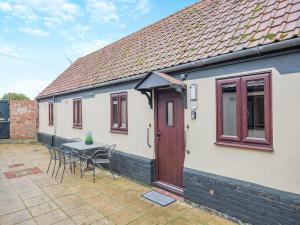 Bygningen som feriehuset ligger i