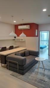 Posezení v ubytování Straits Garden Suites Georgetown Penang 1BRcondo