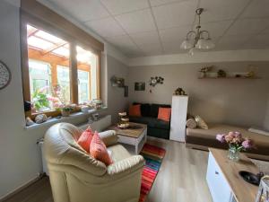 Χώρος καθιστικού στο Gartenblick