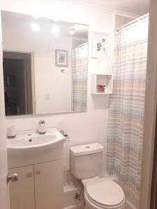 Phòng tắm tại Departamento La Serena Full Equipado +18 ảnh