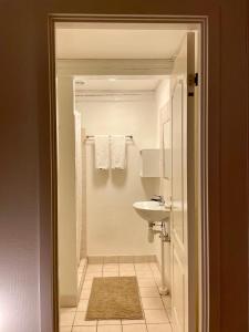 Ένα μπάνιο στο Davinde Bed & Breakfast