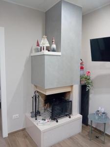 TV a/nebo společenská místnost v ubytování Casa Nanna Edo + 52 fotografií