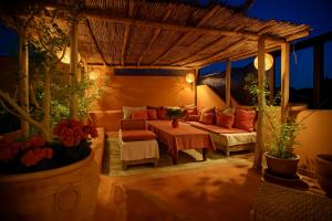 Posezení v ubytování BKAN RIAD MARRAKECH