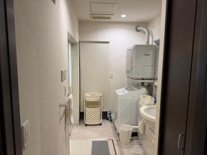 Koupelna v ubytování Nine Kings House