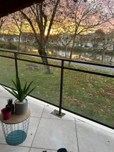 Κήπος έξω από το Les Chicoufs