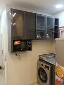 Køkken eller tekøkken på شقة فندقية غرفة واحدة