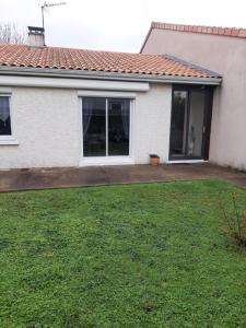 Bygningen som feriehuset ligger i