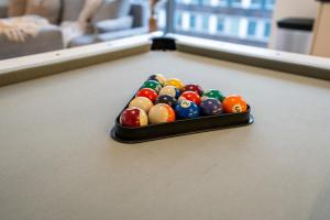Τραπέζι μπιλιάρδου στο Central Wembley Stadium Luxe Stay with Pool Table