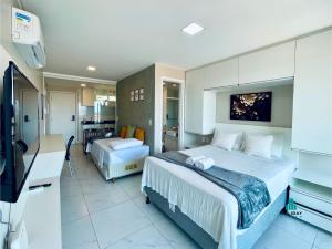 Μια τηλεόραση ή/και κέντρο ψυχαγωγίας στο Fortaleza Sul Style by Holiday Stays