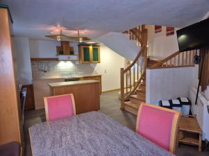 Posezení v ubytování Apart Lenz