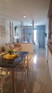 Η κουζίνα ή μικρή κουζίνα στο Ojo Turco Monoambiente Temporario