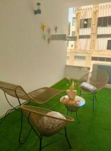 Χώρος καθιστικού στο Modern appartement close to rabat Cornish