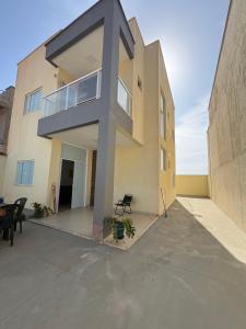 Το κτήριο όπου στεγάζεται  η παραθεριστική κατοικία