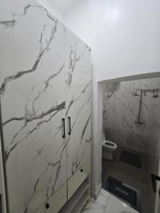 Koupelna v ubytování TW-Residence