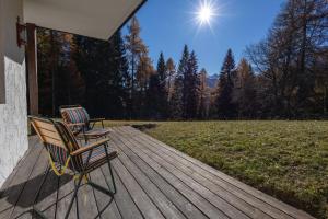 En have udenfor Cortina - Chalet Pocol 22 + 19 billeder