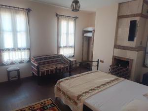 Ένα ή περισσότερα κρεβάτια σε δωμάτιο στο İkiz Konaklar