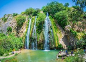 Naturlandskabet i nærheden af lejligheden
