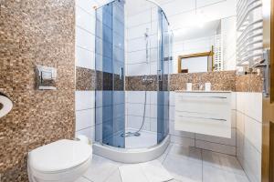 Ένα μπάνιο στο Pokoje gościnne Skwarek