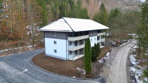 Budova, kde se apartmán nachází