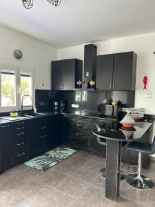 Nhà bếp/bếp nhỏ tại appartement Topaze