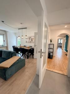 Χώρος καθιστικού στο Allgäu Retreat