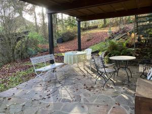 O grădină în afara Ferienhaus-stadtkyll Beim Förster