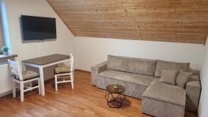 Posezení v ubytování Ferienglück Allgäu Apartment Amelie