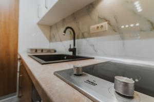 Køkken eller tekøkken på Bjelašnica Alpine Apartments + 21 billeder