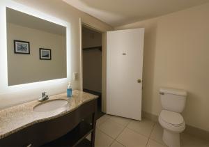 Koupelna v ubytování Valley Inn + 19 fotografií