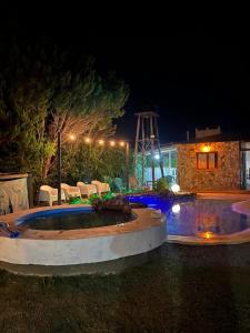 Bazén v ubytování Quincho Vayolet nebo v jeho okolí