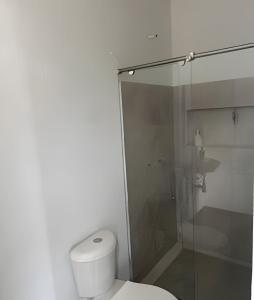 Koupelna v ubytování Cabaña Amanecer con Jacuzzi Vista a las Montañas.