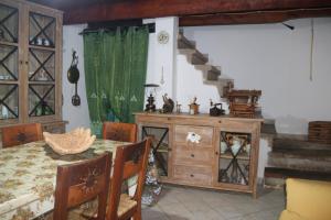 Χώρος καθιστικού στο B&B Montiju