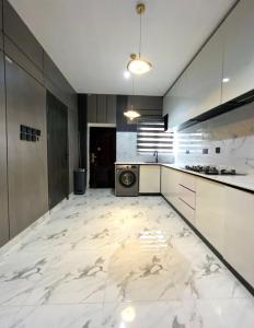 Kuchyň nebo kuchyňský kout v ubytování Verdana Luxe