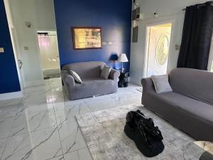 O zonă de relaxare la Villa Oasis Drax Hall