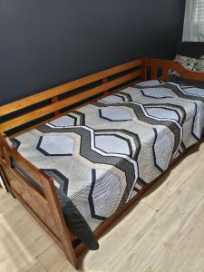 Ένα ή περισσότερα κρεβάτια σε δωμάτιο στο Consulado EUA Apto 1 dorm na frente do Consulado Americano com garagem Porto Alegre