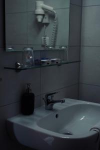 Koupelna v ubytování Gästehaus Tilly