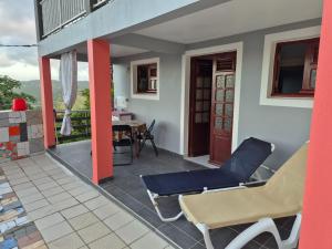 Μπαλκόνι ή βεράντα στο Les palmiers