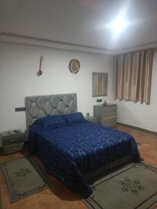 Кровать или кровати в номере Riad Villa Nice Tagadirt, Agadir