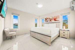 Ένα ή περισσότερα κρεβάτια σε δωμάτιο στο Monserat 33Q +53 φωτογραφίες