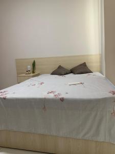 En eller flere senge i et værelse på Descanso no Sertão