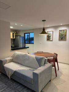 Køkken eller tekøkken på Apto 2 Quartos Novo e Super Confortável