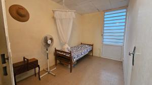 Postel nebo postele na pokoji v ubytování Soleil du Carbet + 5 fotografií