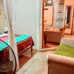 Posezení v ubytování Amazon Home-Feliz Puerta + 25 fotografií