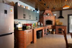 Køkken eller tekøkken på Botanical House