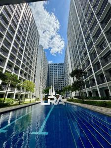 Πισίνα στο ή κοντά στο Oasis Suite-Shore 2 Mall of Asia Elegant apartment