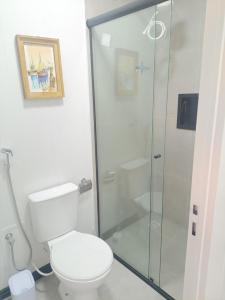 Et badeværelse på Studio Borboletas de luz