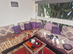 Posezení v ubytování Le riad Tamraght + 34 fotografií